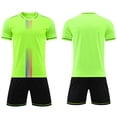 thumbnail image 2 of NAISIBABY Boys Shorts Sets 2-Piece, Performance T-Shirt and Shorts Quick Dry Breathable Basketball Running Athletic Outfits Mint Green Size 10, 2 of 4
