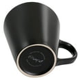 thumbnail image 5 of Elama Paul 6 Piece Stoneware Mug Set in Matt Black with Gold Rim, 5 of 6