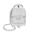 thumbnail image 3 of Apto para mini mochila lindejuan PALM SPRINGS bolso de hombro de lujo inserto de almohada moldeadora, 3 of 4