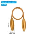 thumbnail image 2 of Unique Bargains Creative Curtain Tiebacks Clips Decorative Window Drape Twist Tie Backs, Orange 4 Pack, 2 of 6