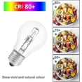 thumbnail image 4 of Halogen Bulb E27 A55 42w Dimmable, Ac220-240v, 650lm Warm White 2700k, Transparent E27 Halogen Globe Bulb, Pack Of 5 [xc], 4 of 5