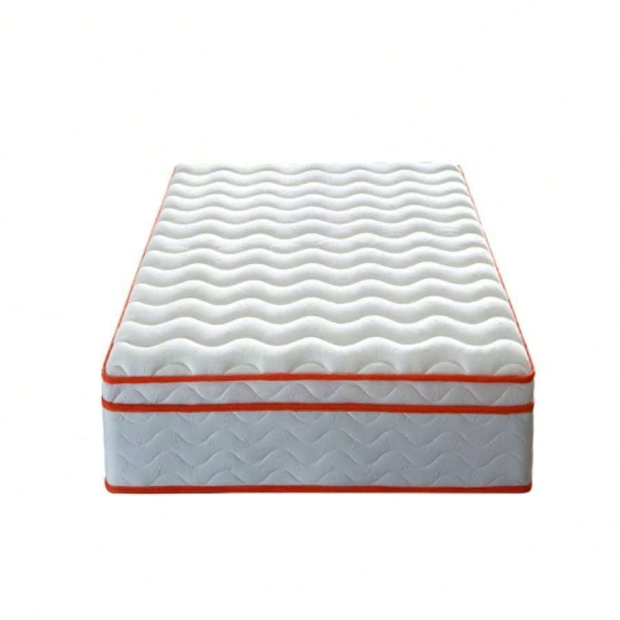 10 Inch King Size Hybrid Mattress, Medium Firm Foam & Individual Pocket Springs, Fiberglass-Free Bed Mattress for Bedroom