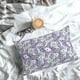thumbnail image 5 of Balery Lavender Flowers Funda de Cojín Estampada, Regalos para Mujeres, Regalos de Amor para Ella, Regalos para Novia o Esposa, Funda de Almohada-16"x24", 5 of 6