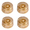 thumbnail image 2 of Perilla de guitarra de 4 piezas CUTICAT con números blancos para eléctricas LP Oro, 2 of 8