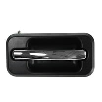 TRQ Exterior Outside Door Handle Chrome Black Rear RH Passenger Side for H2 DHA48918