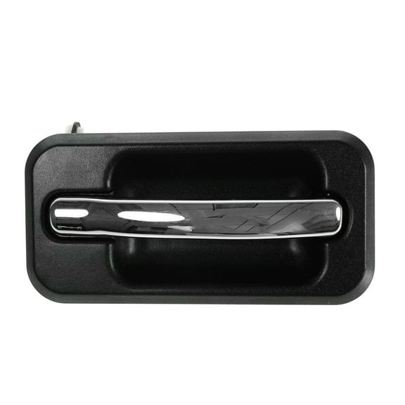 TRQ Exterior Outside Door Handle Chrome Black Rear RH Passenger Side for H2 DHA48918