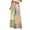 Yellow, variant on QIJUNTUO ​Women's High Waisted Wide Leg Palazzo Pants Resort Vacation Wear Comfortable Beach Trousers Petite Length Flowy Boho Attire​ Purple