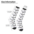 thumbnail image 2 of Vsdgher Panda Bear1 Knee Socks, High Socks Long Stretchy Sock Women Knee High Stocking, Long Socks for Women, 2 of 6