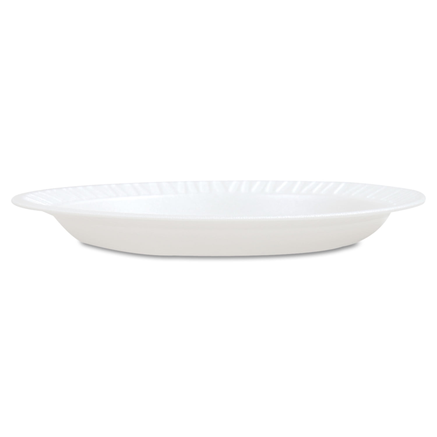 Dart® Concorde® Plate 7 IN Polystyrene Foam White Round 1000/Case