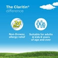 thumbnail image 4 of 2 Pack - CLARITIN 24-Hour Indoor & Outdoor Non-Drowsy Allergy Relief Tablets 30 ea, 4 of 10
