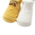 thumbnail image 5 of Douhoow 3 Pairs Baby Girls Boys Socks Anti-Slip Gel Breathable Cotton Socks Short Socks, 5 of 5