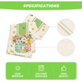 thumbnail image 6 of Flowers Vase Tulip Bunny Easter Spring Table Runner, Seasonal Summer Kitchen Dining Table Decoration for Home Party Decor 13x72 Inch, 6 of 6
