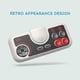 thumbnail image 4 of 8Bitdo Wireless Gamepad Compatible with PC Engine mini CoreGrafx mini TubroGrafx-16 mini Switch (Dark grey, PCE Core2.4g), 4 of 5