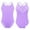 Lavender, variant on DPOIS Girls Kids Girls Spaghetti Strap Crisscross Back Ballet Dance Leotard Bodysuit Cream 5-6