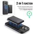 thumbnail image 5 of MAGKING Case For iPhone 16 Pro Max, RFID Blocking, PU Leather,Compatible With MagSafe Detachable 2 In 1 Wallet With Multi-Card Slots,Magnetic Protective Cover,Black,For iPhone 16 Pro Max, 5 of 8