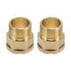 thumbnail image 1 of Conector de rosca hexagonal interno y externo de latón para tubería Unique Bargains 3/4" macho x 3/4" hembra 1.26" 2 piezas, 1 of 7