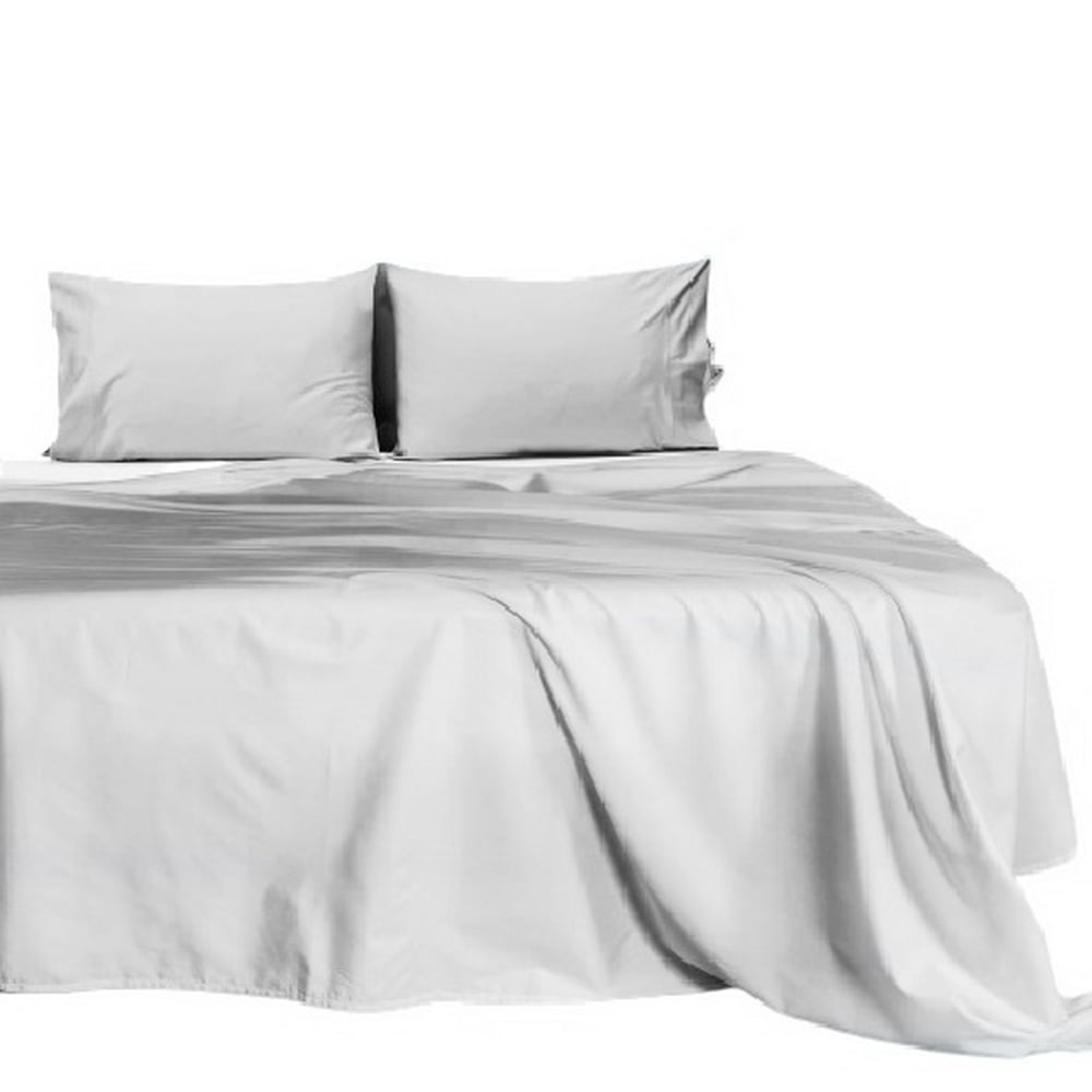 King Waterbed Sheets Unattached (72 x 84) Inch, 100 Natural 550 TC