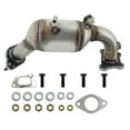 thumbnail image 2 of NEWZQ Front Left Manifold Catalytic Converter For 2018-2021 Chevy Traverse Buick Enclave 6 Cyl 3.6L 85132447 19420283, 2 of 9