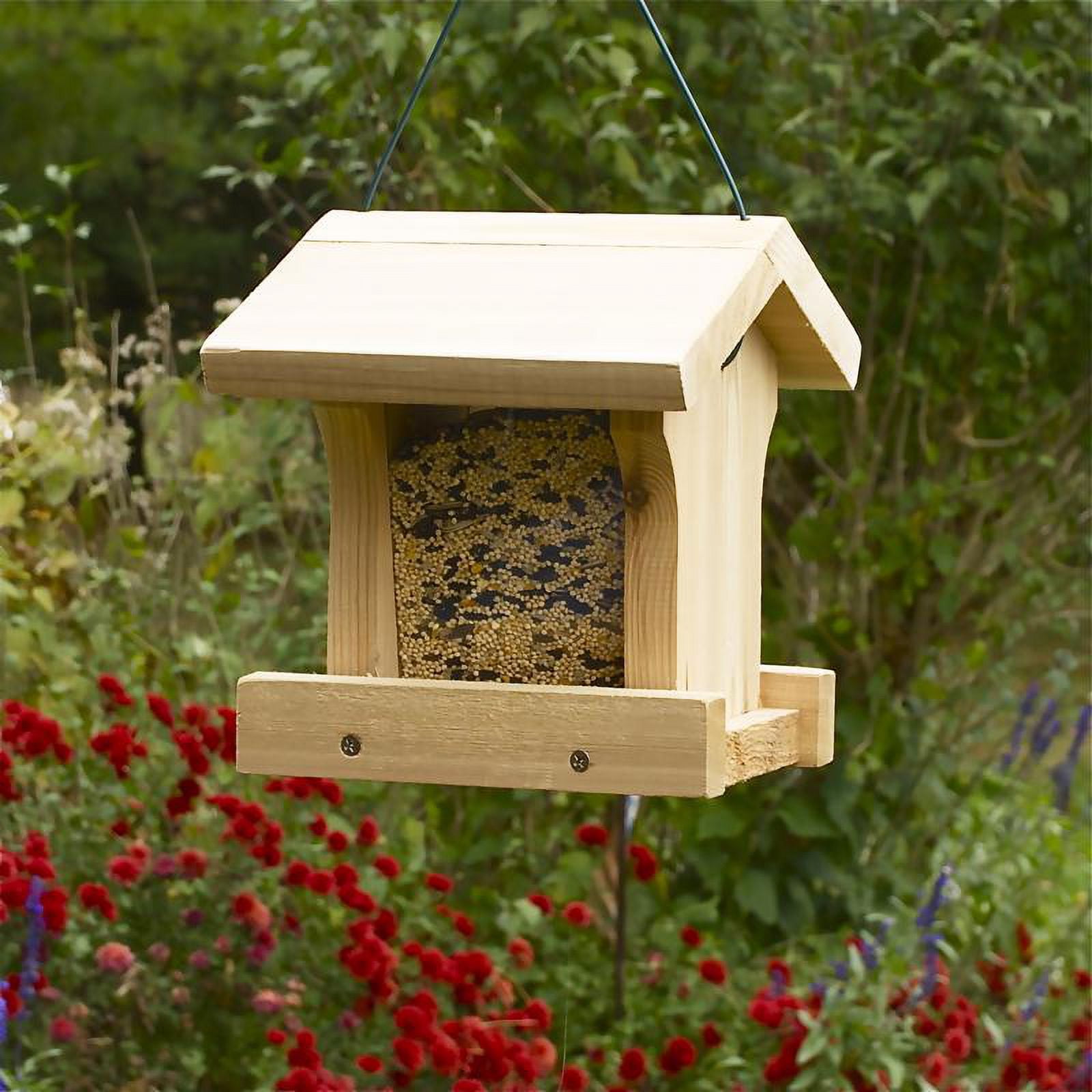 Cedar Wood Ranch Style Bird Feeder