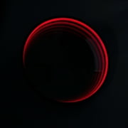Ozarke 3D Circle Infinity Mirror Light, LED Wall Mirror RGB Color - Small