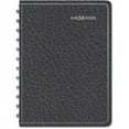 thumbnail image 4 of DayMinder Daily Appointment Book with Hourly Appointments, 8 x 4 7/8, Black, 2017, 4 of 5