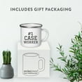 thumbnail image 4 of Koyal Wholesale Stainless Steel Campfire Coffee Mug Thank You Gift, #1 Case Worker, 4 of 4