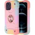 thumbnail image 1 of Funda para iPhone 13 Pro Max para mujer, resistente, de grado militar, a prueba de golpes, con soporte de anillo ajustable para iPhone 6.7 (2021), 1 of 5