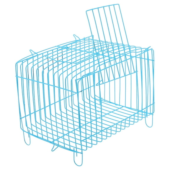 ELAYARD Small Bird Carrying Cage Bird Cage Steel Wire Sky- Lovers Hiking 1Pack