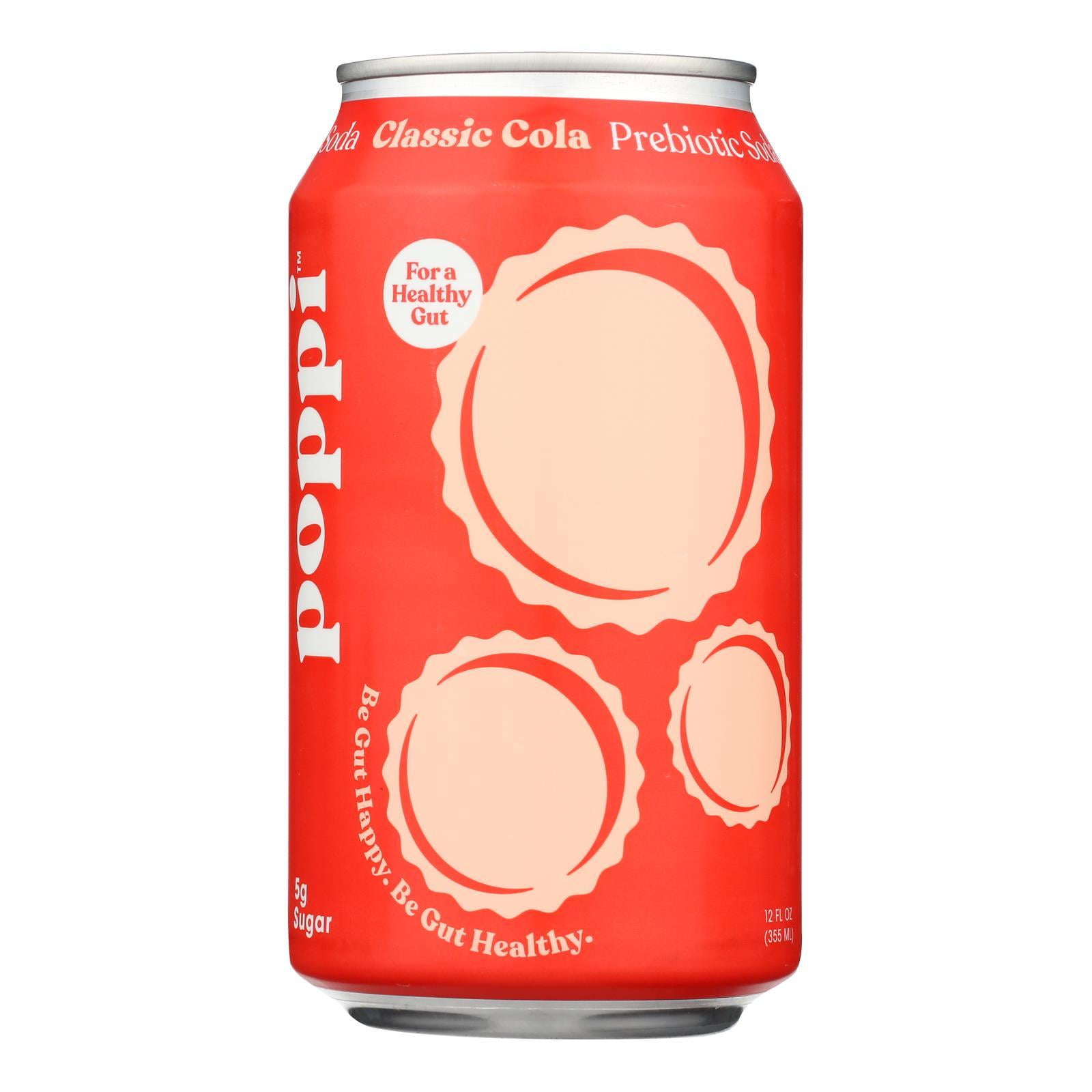 Poppi Prebio Soda Classic Cola Case Of 12 12 OZ Walmart Com   98106141 F598 4b24 B224 30f2201df5b2.1305a86383029f0d82d87c295258c543 