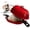 Red, variant on Krustic 5.5 QT Enameled Cast Iron Dutch Oven Pot with Lid and Silicone Baking Mat, Non-Stick