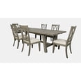 thumbnail image 3 of Jofran Telluride Seven Piece Rustic Distressed Pine 127" Extendable Dining Set, 3 of 11