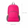 thumbnail image 3 of Clossjun Sports Backpack Packable Foldable Lightweight Bags Water Resistant Durable Camping Travel Hiking Daypack For Men Women, 3 of 5