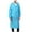 Blue, variant on Raincoat for Men Women Sunscreen Raincoat Button Thin Breathable Outdoor Parent-child Long Sleeved Hooded Long Casual Jacket/Raincoat Blue,L
