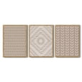 thumbnail image 5 of SHENIFY Boho Geometric Wall Art Mid-Century White Dot Collage Abstract Shape Illustration Neutral Modern Minimalist Painting Decorative Artwork 11x14in3pcs Natural Framed, 5 of 5
