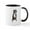 White/Black Inside, variant on CafePress - Boxer (Brindle2) Mug - 11 oz Ceramic Mug - Novelty Coffee Tea Cup