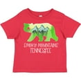 thumbnail image 3 of Inktastic Smoky Mountains, Tennessee Mountains and Bear Shape Boys or Girls Toddler T-Shirt, 3 of 5