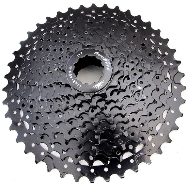 Cassette D Piñones MTB 10P 11/42D CSMS3 Zinc Negro SUN RACE