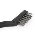 thumbnail image 2 of 7 Inch Mini Cleaning Descaling wire brushes; Industrial Stainless Steel Nylon Wire Brushes, 2 of 7