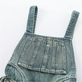 thumbnail image 4 of XXWXYD Clearence Convertible Overalls & Jeans 2-Way Wear Denim Set | Detachable Wide-Leg Retro Overalls with Adjustable Straps for Girls’ Casual Outfits, 4 of 9