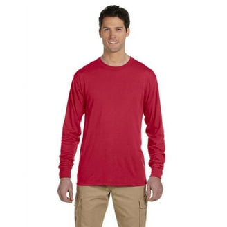 Jerzees 21ML 100% Polyester Long-Sleeve T-Shirt - Walmart.com