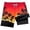 Red, variant on Boys Palm Tree Print Swim Trunks with Compression Liner Beach Shorts Size:5-6 Years