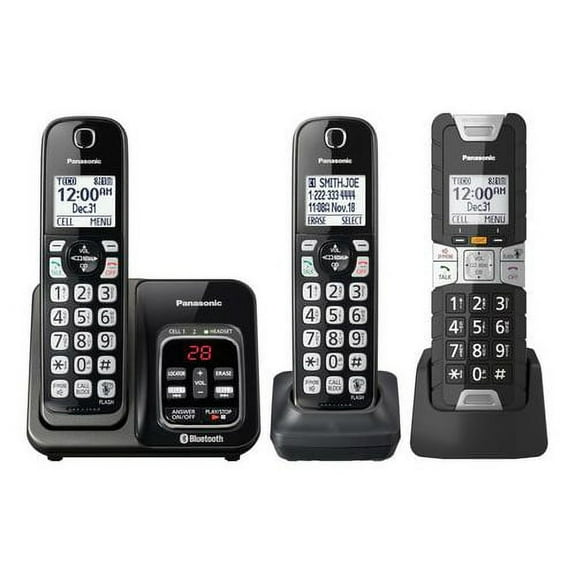 Panasonic KX-TGD583M2 3 Handset Cordless Phone