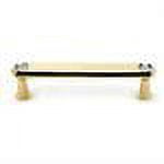 Contemporary 4" Center Bar Pull, Gold