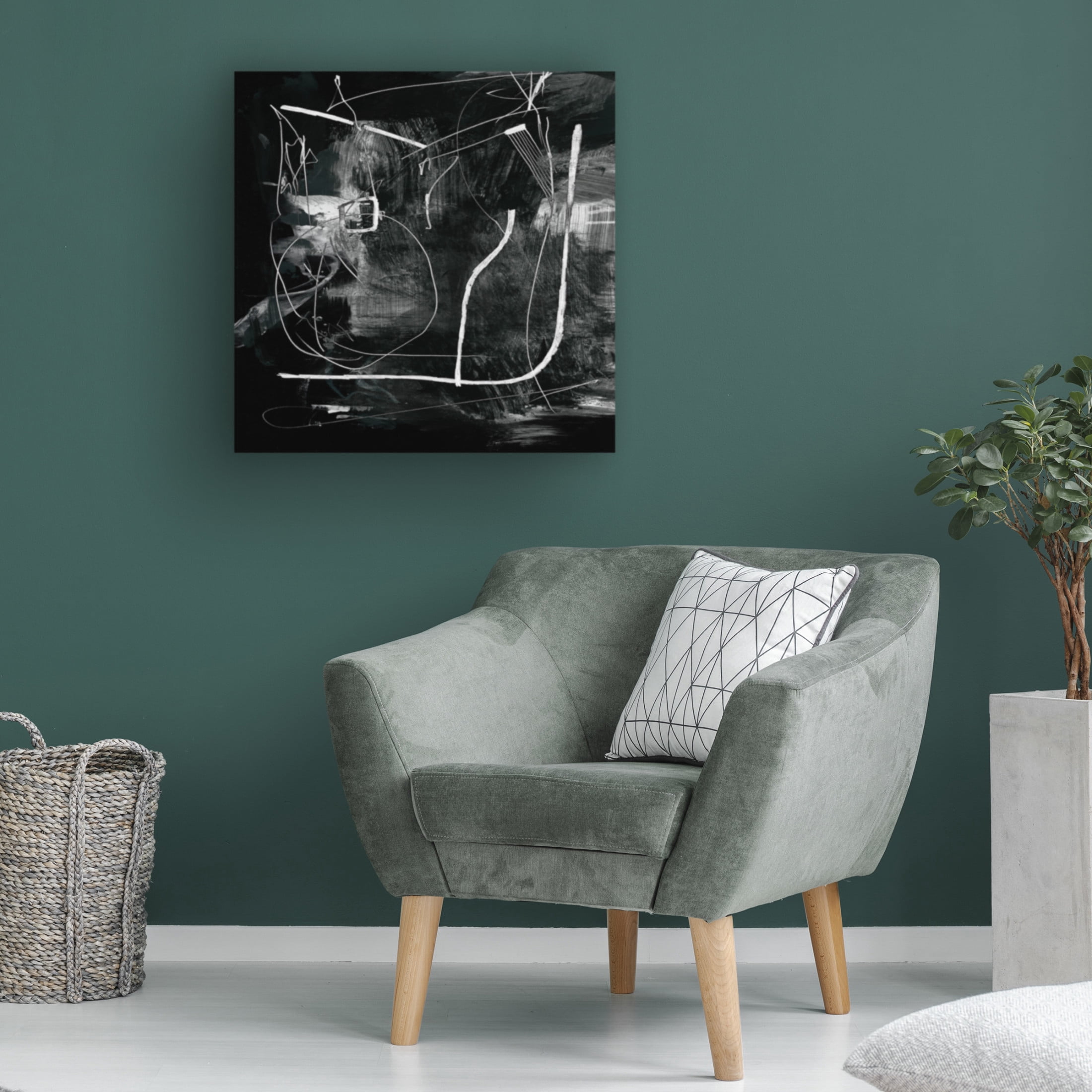 Trademark Fine Art Dan Hobday Mono Canvas Wall Art