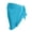 Sky Blue, variant on Summer Beach Cover Up Skirt Chiffon Lightweight Flowy High Waist A Line Mini Skirt with Side Slits Beige One Size