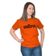 thumbnail image 4 of Grateful Thankful Christian Jesus Plus Size Crewneck Graphic Tee Shirt Brisco Brands 5X, 4 of 5