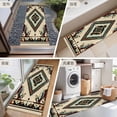 thumbnail image 6 of 2x6 Kitchen Runner Rug, Boho Red Teal Brown Non-Skid Rubber Backing Large Rectangle Rugs - Living Room Bedroom Home Office, Southwestern Vintage Geometric Indoor Floor Mat Carpets Washable Rug, 6 of 9