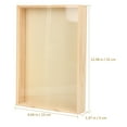 thumbnail image 3 of FUEENIRVA Wooden Specimen Display Case Acrylic Home Decoration 1Set, 3 of 8