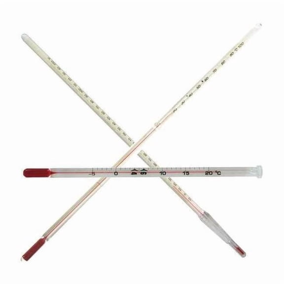 Thermco Liquid In Glass Thermometer,25 to 57C ACC715S