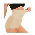 thumbnail image 6 of LELINTA Women's 2 Pack Shapewear Butt Enhancer - for Bum Butt Push Up Panty Underwear Comfortable Body Shaper Hips Enhancer Tummy Control Panties/Beige,Black, 6 of 6